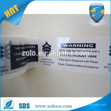 Low price Modern Bopp Packaging Colorful Security Void adhesive transfer Tape roll